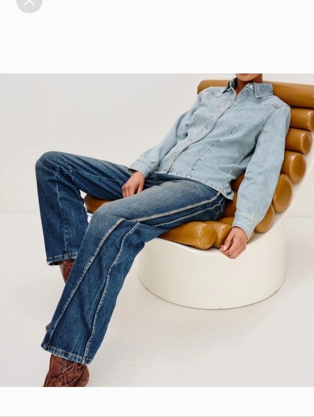 Rails Denim Jacket in Light Blue